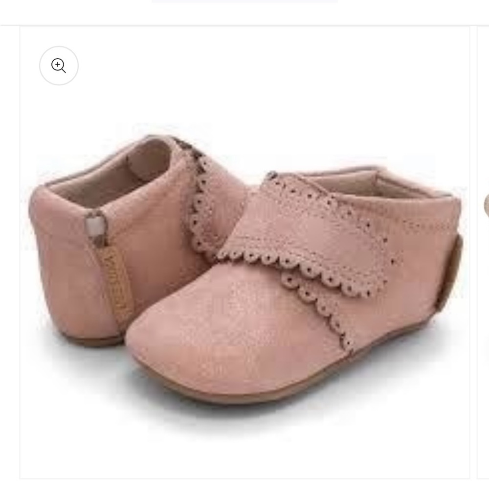 • LIVIE & LUCA • BABY FLUER DUSTY ROSE pink Size 6-12 Months Sparkly